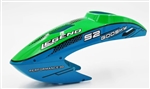 GOOSKY HELICOPTERS 61... GOOSKY S2 CANOPY - BLUE/GREEN