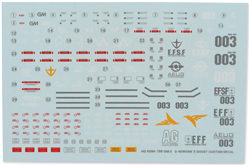 G-REWORK ... HG RGM-79R/RMS-179 GM II Gundam Waterslide Decal Sheet