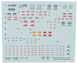 G-REWORK ... HG RX-178 Mk-II A.E.U.G. Gundam Waterslide Decal Sheet