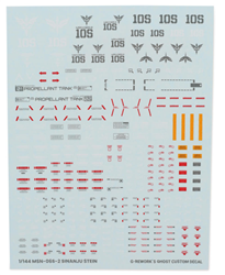 G-REWORK ... HG Sinanju Stein Gundam Waterslide Decal Sheet (Narrative Ve