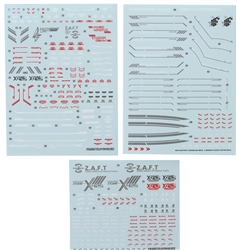 G-REWORK ... SEED DESTINY GUNDAM WATERSLIDE DECAL SHEETS (3) MG 1/100