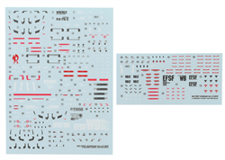 G-REWORK ... MGRX-78-2 Gundam Waterslide Decal Sheets (2)  1/100