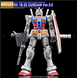 G-REWORK ... MGRX-78-2 Gundam Waterslide Decal Sheets (2)  1/100