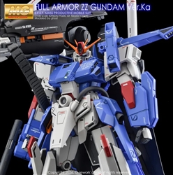 G-REWORK ... MG 1/100 FULL ARMOR ZZ GUNDAM VER. KA WATERSLIDE DECAL SHEET