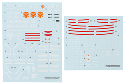 G-REWORK ... MG Z'GOK COMMANDER TYPE 1/100 WATERSLIDE DECAL SHEETS (2)