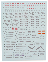 G-REWORK 01... RG GaoGaiGar Gundam Waterslide Decal Sheets (2)