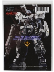 G-REWORK ... HG RGM-96X JESTA CANNON DECAL SHEET