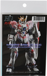 G-REWORK ... HG RX-9/C Narrative Gundam C-Pack Decal Sheet