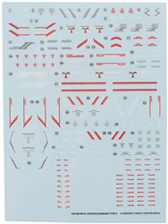 G-REWORK ... IINFINITE JUSTICE TYPE II DECAL SHEET HG 1/44 (SEED)