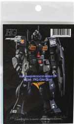 G-REWORK ... HG RGM-79Q GM Quel Decal Sheet