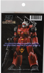 G-REWORK ... HG RX-77-02 Guncannon Decal Sheet