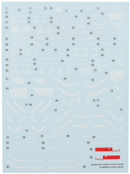G-REWORK ... MG SINANJU STEIN (NARRATIVE VER. KA) DECAL SHEET
