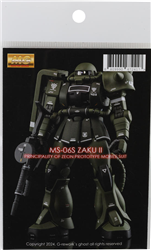 G-REWORK ... MG MS-06S Zaku II Decal Sheet (Version 2.0)