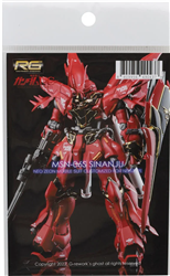 G-REWORK ... RG MS-06S Sinanju Decal Sheet