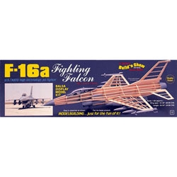 GUILLOWS ... F-16A FIGHTING FALCON 12-1/8"