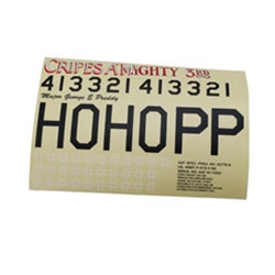 HANGAR 9 242026... DECAL CIPES A MIGHTY P51 .60