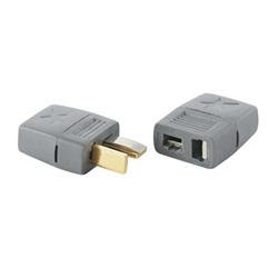 HOBBICO M4001... STAR PLUG MALE/FEMALE 1 PAIR