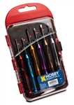 HOBBY ESSENTIALS ... JEWELERS SCREWDRIVER SET W BOX 6 PC