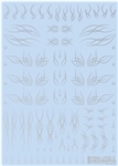 HiQ PARTS ... DECAL TRIBAL LOTUS S SILVER (1PC)