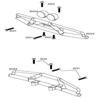 HPI Z569... BINDER HEAD SCREW,M3X15,BLK