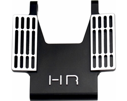 HOT RACING ... ALUMINUM REPLICA RADIATOR BLACK LOSI PM-MX
