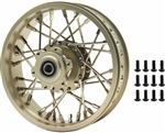HOT RACING 8... 7075 CNC WIRE SPOKE WHEEL REAR FITS LOSI PROMOTO-MX/8