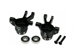 HOT RACING ... MINI MAXX  ALUMINUM STEERING BLOCKS HD BEARINGS
