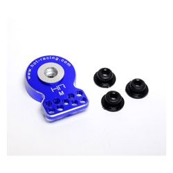 HOT RACING ... SERVO SAVER MEDIUM DUTY ALUMINUM BLUE