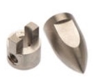 HOT RACING ... CONICAL BULLET M4 PROP NUT/DRIVE DOG SPARTAN