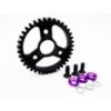 HOT RACING ... STEEL SPUR GEAR 38T 1.0 MOD (PURPLE) TRAXXAS