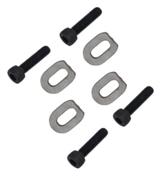 HOT RACING ... STAINLESS STEEL MOTOR MOUNT OVAL WASHER X-MAXX