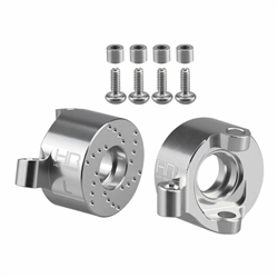 HOT RACING ... ALUMINUM FRONT STEERING BLOCKS (KNUCKLES) FITS AXIAL SCX30