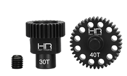 HOT RACING T... STEEL 0.3M TRANSMISSION GEAR SCX30