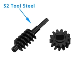 HOT RACING ... 2/13T OVERDRIVE WORM GEAR SET FITS AXIAL SCX30