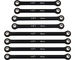 HOT RACING ... ALUMINUM LINK SET FOR 6.10 (155MM) TRX4-M