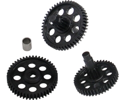 HOT RACING ... ULTRA LOW RANGE CRAWL 68:1 STEEL GEAR SET TRX4-M