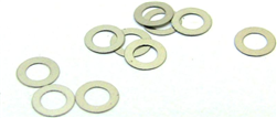 HOT RACING ... 2x3x0.1mm Steel Shims (10)