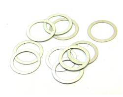 HOT RACING ... 6x7x0.1mm Steel Shims (10)