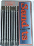 HOBBY STIX ABRASIVES ... SANDITS 120/180 GRIT ROUND TIP SANDING STICK W/PLAS STEM 8pc