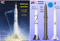 HORIZON MODELS ... REDSTONE LAUNCHER ROCKET (CAN BUILD 1 OF 3 VERSIONS) 1/72