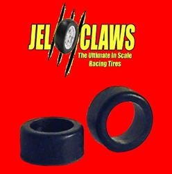 INNOVATIVE HOBBY SUPPLY ... JEL CLAWS RUBBER RACING TIRES FOR AFX SUPER G+ (FRONT)
