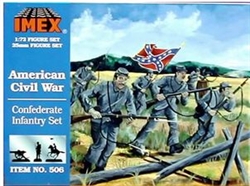 IMEX 506... CONFEDERATE INFANTRY 1/72