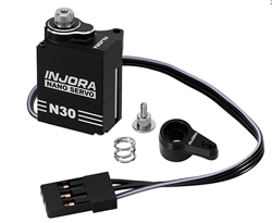 INJORA ... SCX30 N30 NANO HIGH TORQUE METAL GEAR ALUMINUM SERVO W/SERVO
