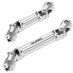 INJORA ... AXIAL SCX30 STAINLESS STEEL DRIVE SHAFTS SET