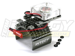 INTEGY N... SUPER MOTOR HEATSINK+COOLING FAN BLUE