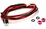 INTEGY NK... WHITE LED LIGHTS 3mm W/PINK  HOLDER (2) 7.4v