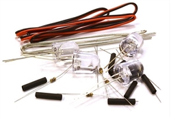 INTEGY UE... LED LIGHTS 10mm BLUE LED KIT DIY SET