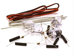 INTEGY EEN... LED LIGHTS 10mm GREEN LED KIT DIY SET