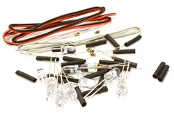 INTEGY LLOW... LED LIGHTS 5mm YELLOW LED KIT DIY SET