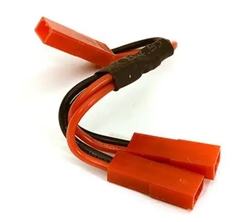 INTEGY ... Y-TYPE 1-TO-2 JST 2 PIN PLUG WIRE HARNESS CONVERSION FOR TRA